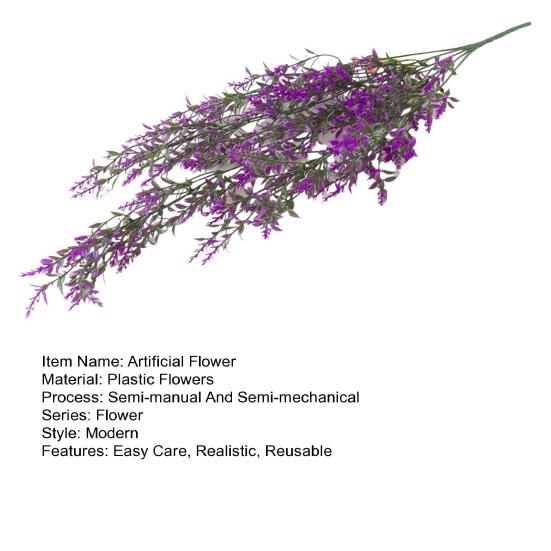Hanging Artificial Flower UV Resistant Fake Flower Wedding Party Indoor Outdoor Garden Wall Hanging Faux Plants Decoration