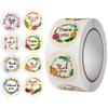 500 Self-Adhesive Thank You, Dessert, Cake, & Baking Stickers - Cartoon & Floral Styles for Children & Wedding Rewards