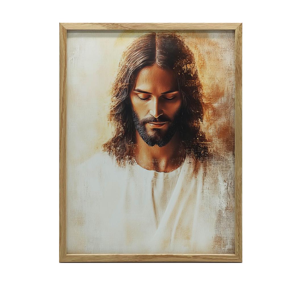 Jesus In The Peace Of The Heart Jesus In The Peace Of The Heart, 70X100 Cm, Unframed, Matte Paper 230 Gsm