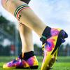 Breathable Broken High-top New Female Adult Training Student Football Shoes Men's Long Nail Shoes Indoor Children's Price