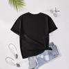 Summer Cute Pet Yorkshire 3D Printed Women's Mesh Breathable Loose T-Shirts Women’s