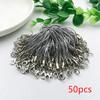 20/50Pcs Lobster Clasp Lanyard Strap Cord Mobile Straps Charm Nylon Key Ring Chain For DIY Jewelry Making Accessories