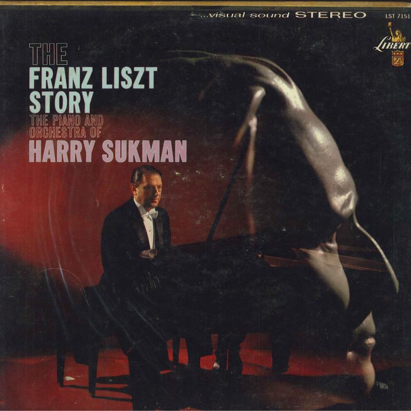 

LP Record HARRY SUKMAN - Franz Liszt Story LST7151 Liberty 1960 Japan Classical Used