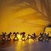 Easter Rabbit Silicone Mold Easy Releasing Candle Mold Flexible Silicone Mold Reusable Handmade Moulds for Professional