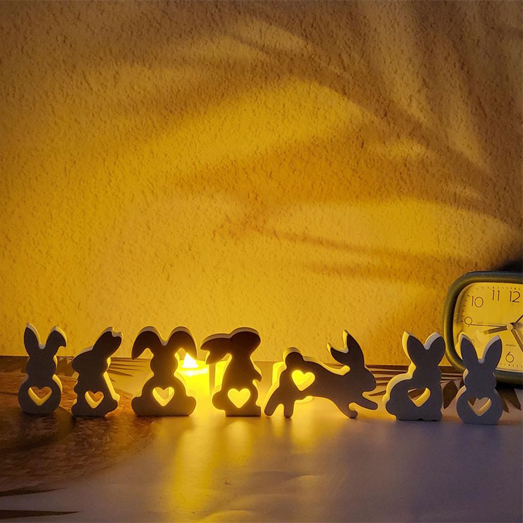 Easter Rabbit Silicone Mold Easy Releasing Candle Mold Flexible Silicone Mold Reusable Handmade Moulds for Professional