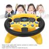 Simulation Steering Wheel Children Early Education Initiation Toy with Base Birthday Gifts