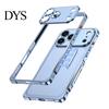 Odnímatelný chránič objektivu fotoaparátu Kovové pouzdro pro iPhone 18 Pro a Max, Tenký magnetický nárazník odolný proti poškrábání Chladicí rám s