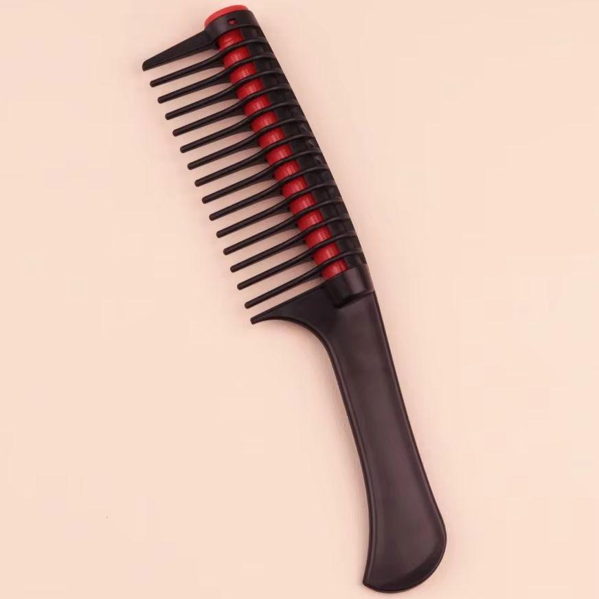 1pc professional salon hair dye comb, hair dye comb with roller, salon hair dye tool Special for real hair wigs