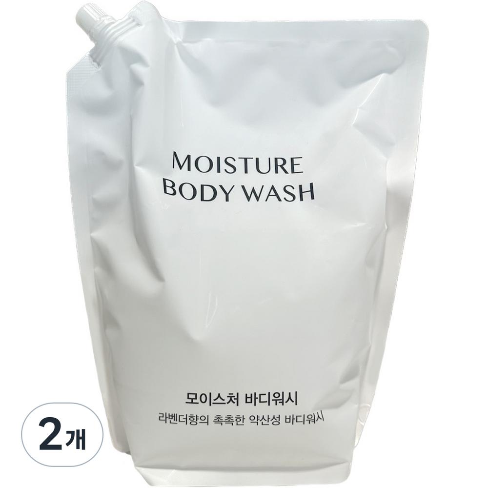 

Happy Bath Amorepacific Moisture Body Wash Refill Lavender Scent, 2kg, 2 units