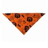 With Bat Spider Halloween Dog Bandana Hat Set Yellow Pet Headgear  Pet Dress Up Supplies