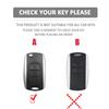 Rubber Car Key Fob Cover Silicone Protector Case for Dongfeng 580 F507 3 Buttons Flip Folding Remote Accessories Holder Shell