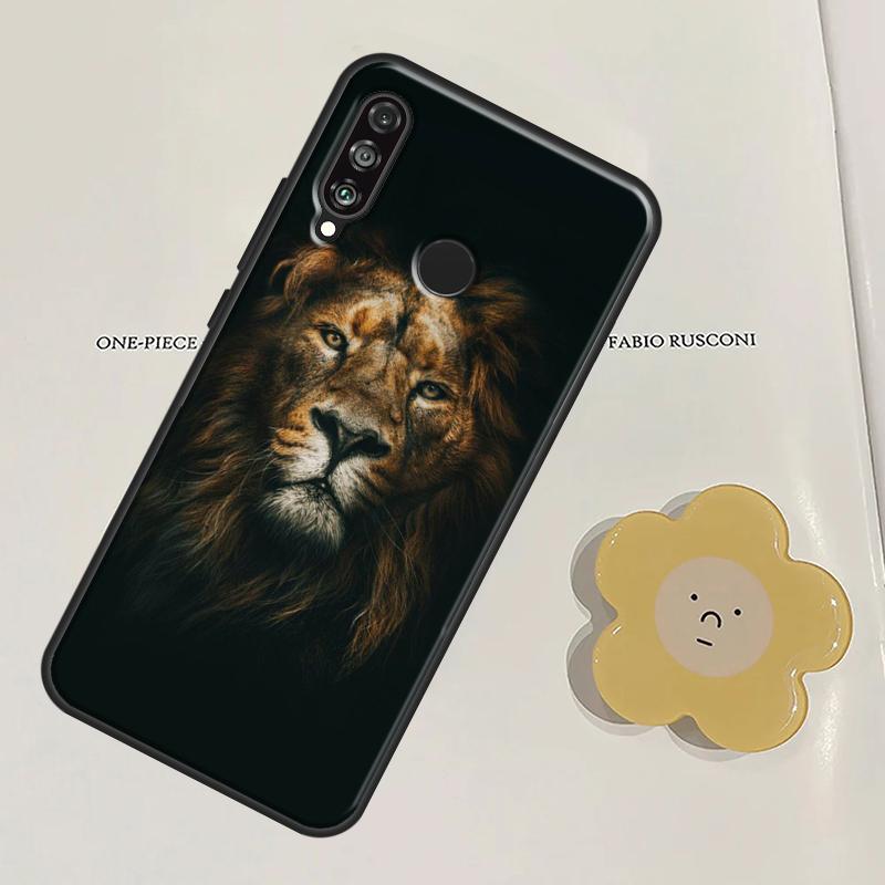 King Of The Jungle Lion For Huawei Nova 11 9 10 SE Y60 Y70 Y90 Y61 Y91 Nova 3i 7i 8i 11i P20 P40 Lite P30 Pro Case