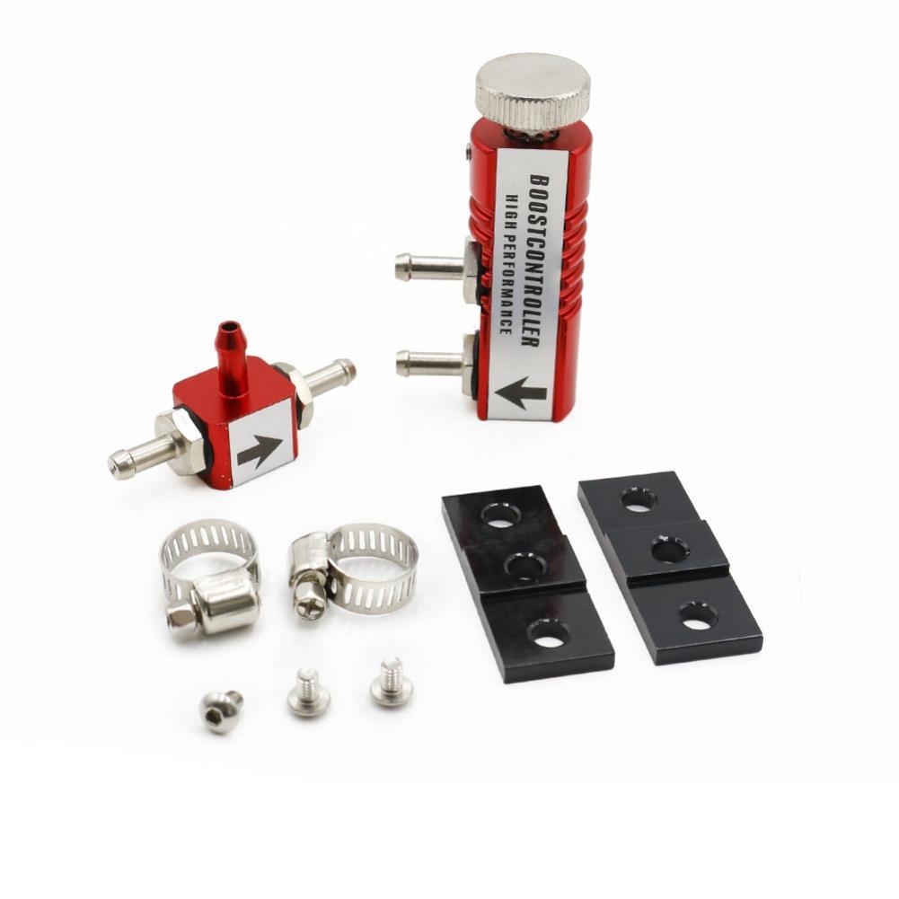 Adjustable Turbo Boost Controller Manual Kit 1 to 30 PSI with In Cabin Boost Control CNC Aluminum for Cars and Trucks