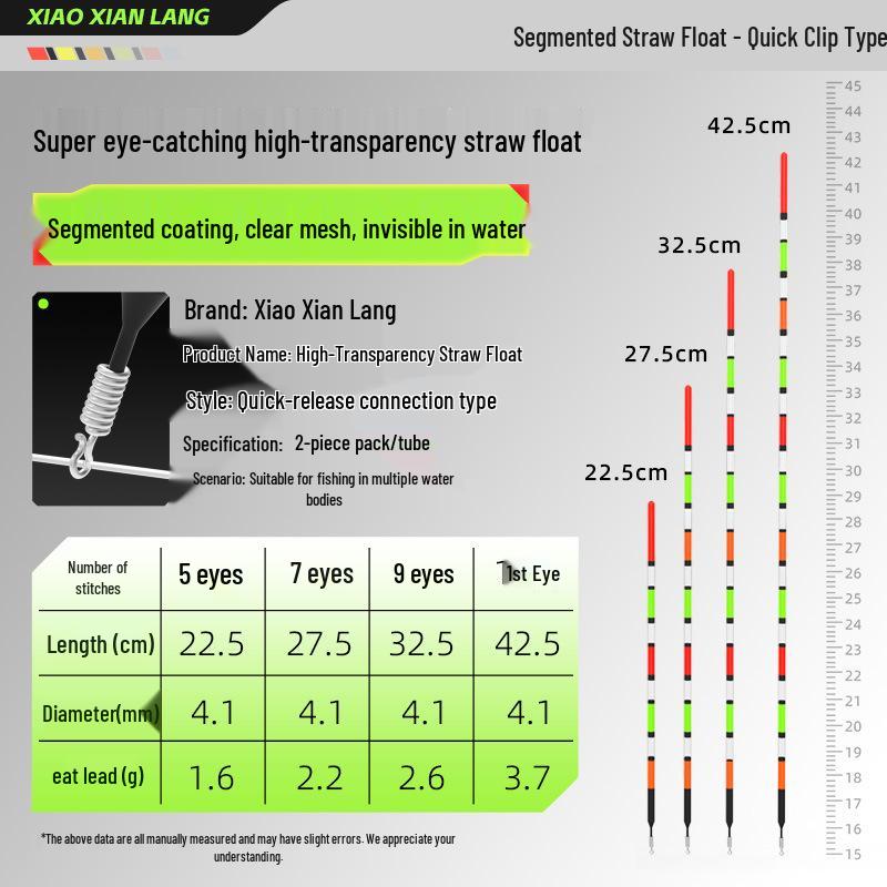Little Immortal Lead-free High Sensitivity Fish Float for Light Bite Carp