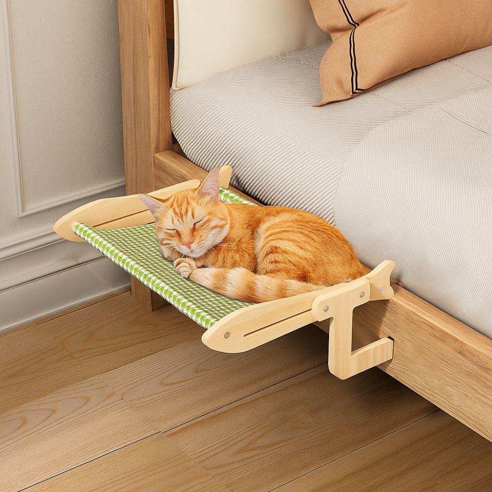 Detachable Window Cat Perch Adjustable Cat Window Seat Universal Cat Hanging Bed  for Cats and Dogs