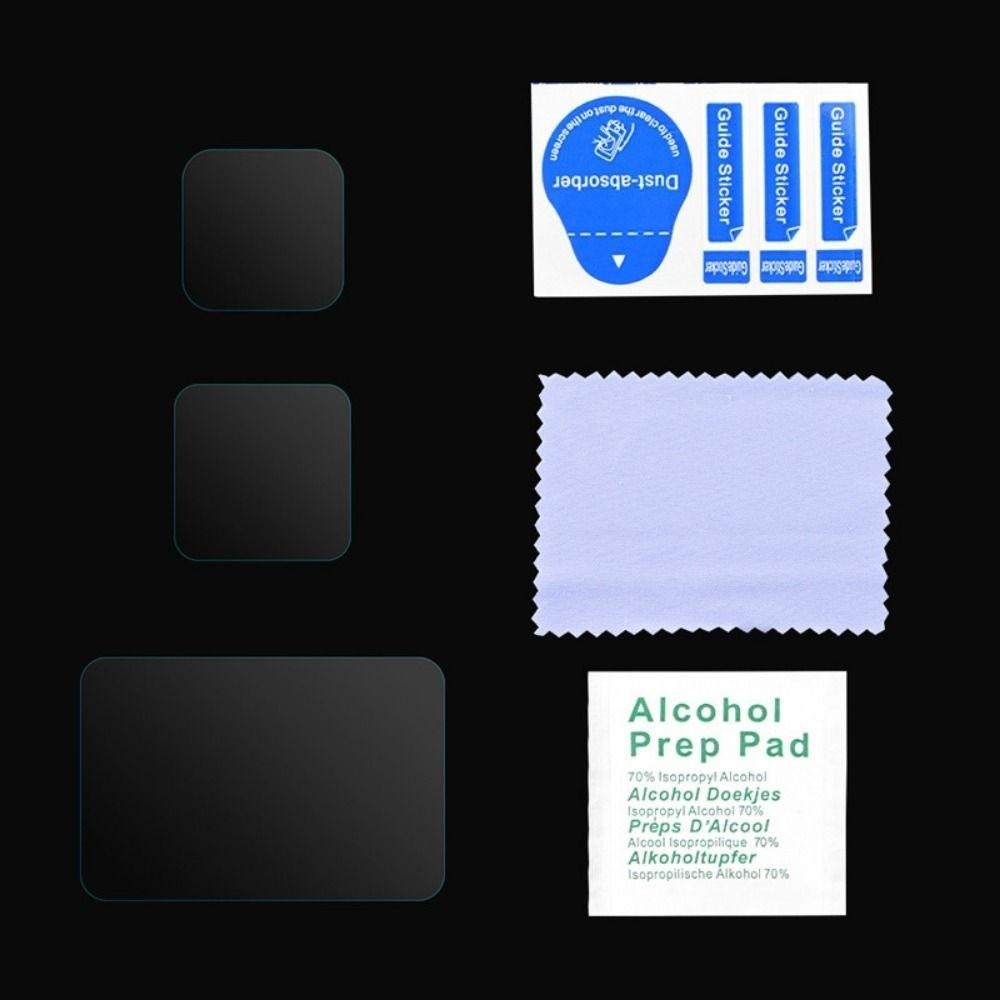 Anti Oil Anti Fingerprint Film Tempered Glass Black Screen Protector  for Go Pro Hero 11 10 9
