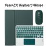 Case for Samsung Galaxy Tab A9 Plus A9+ 11 Inch SM-X210/X216/X218 Tablet Backlit Keyboard Cover for Galaxy Tab A9 Plus A9+ Funda