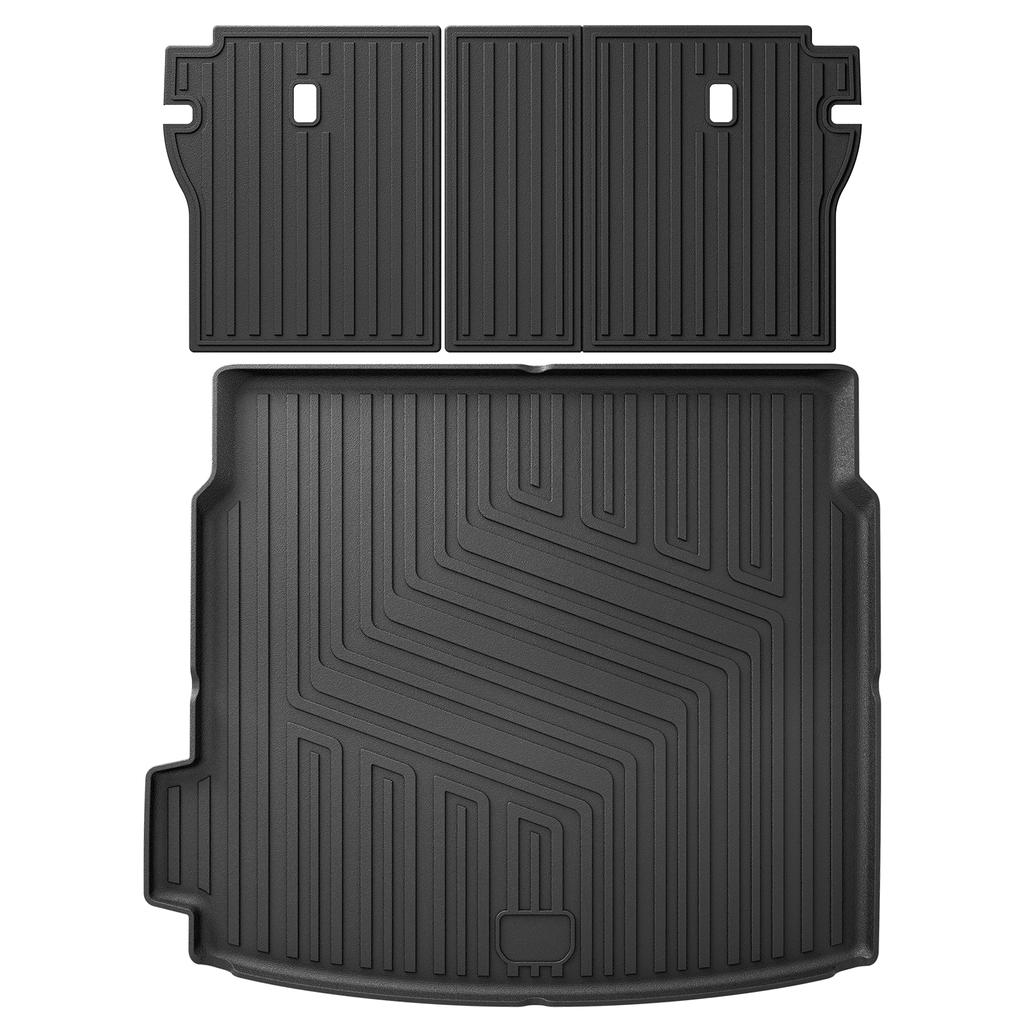 TPE 3D Car Floor Mats Cargo Liner Trunk Pad for ZEEKR 001 Foot Mats Set All Weather Waterproof Left Rudder