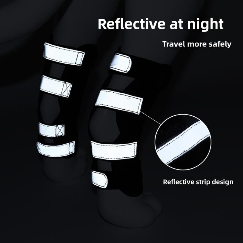 Dog Knee Pads, Pet Protective Gear, Dog Postoperative Recovery Reflective Velcro Joint Protectors