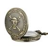 Men"s Anime Pocket Watch Women Necklace Chain Vintage Pendant Clock