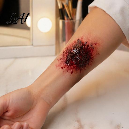 Heavy Style Makeup Materials Halloween Fake Blood Realistic Coagulated Blood Gel/Spray/Paint Special Party Tools Effect Prop for Zombie Vampire