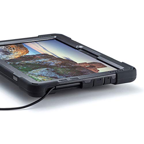 SANWA SUPPLY Surface Go 2 Shockproof Case (with Handle, Stand, and Shoulder Strap) PDA-SF7BK