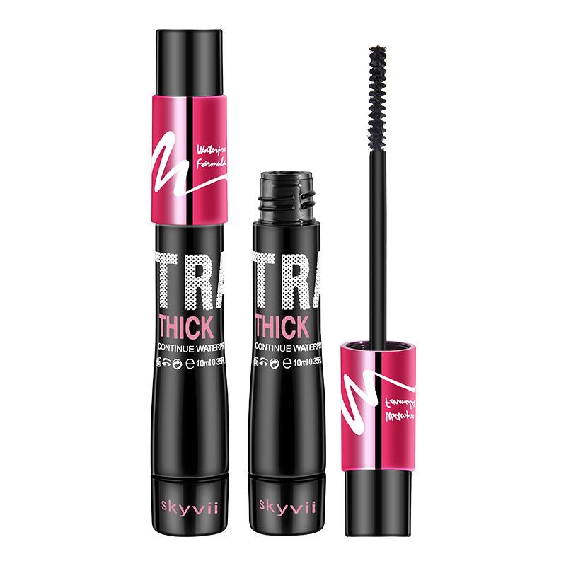 Skyvii6008 Smudge-Proof Mascara: Lengthening & Thickening Fiber for Beginners