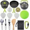 OEING Outdoor Camping Kochgeschirr-Set mit Teekanne