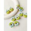 5 Pcs Women's Simulated Fun Donuts With Side Hair Clips Suitable For Clipping Bangs