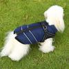 Yousheng Dog Winter Coat with Zipper Padded Waterproof Jacket Harness Thickened Windproof Snow Jacket for Small Medium Large Dogs