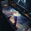 HD Genshin Impact Skirk Pattern Mouse Pad Anime Gaming Pad Desk Accessories PC peripherals Table Pads Rubber Lock-edge Desk Mats