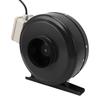 Inline Duct Ventilation Fan 2575 RPM Air Circulation Vent Blower for Hydroponics Grow Tent US Plug