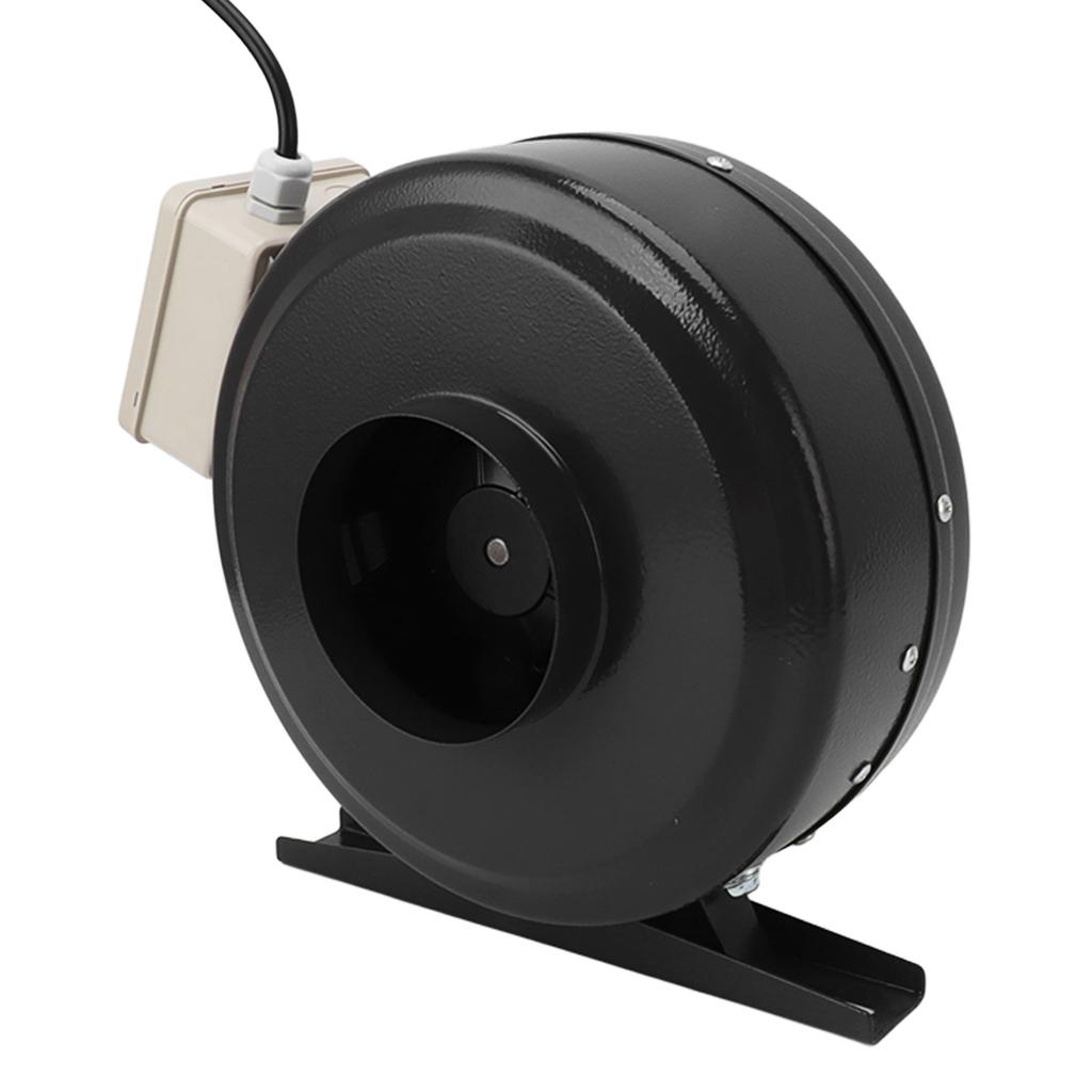Inline Duct Ventilation Fan 2575 RPM Air Circulation Vent Blower for Hydroponics Grow Tent US Plug