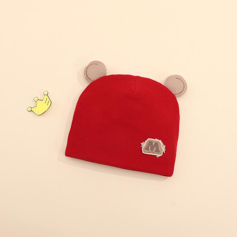 Korean Style Baby Ear Protection Hat - Autumn/Winter Newborn Pullover Cap for Boys & Girls