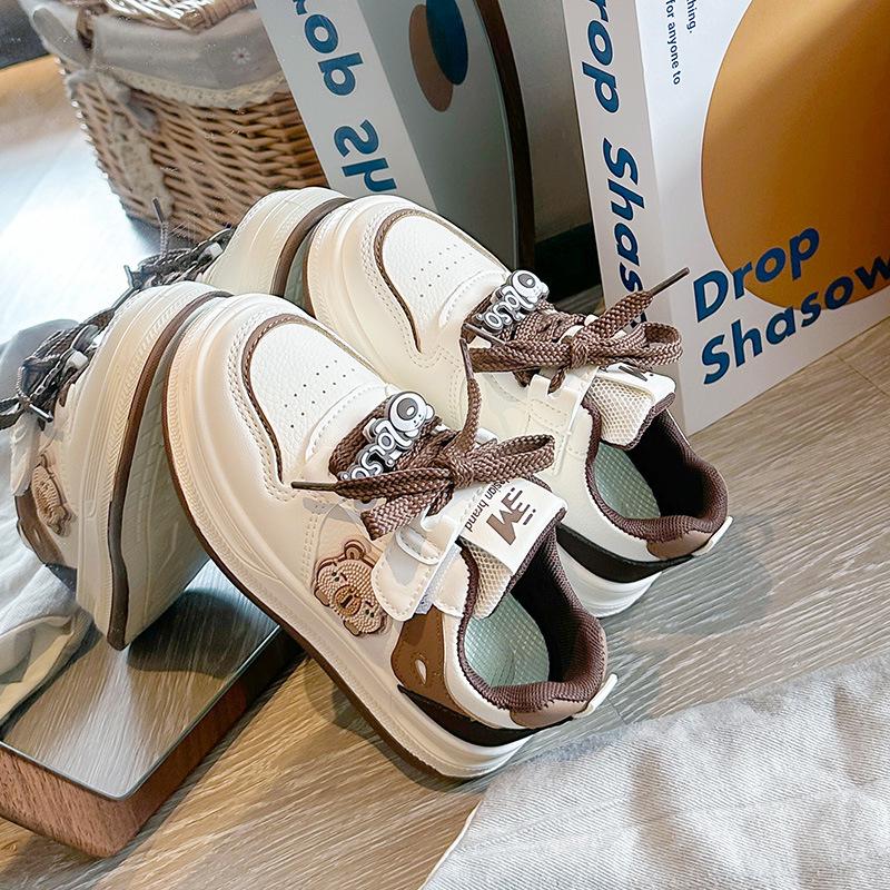 2026 Kids' Breathable Lace-up Sports Shoes with Soft Soles for Boys and Girls