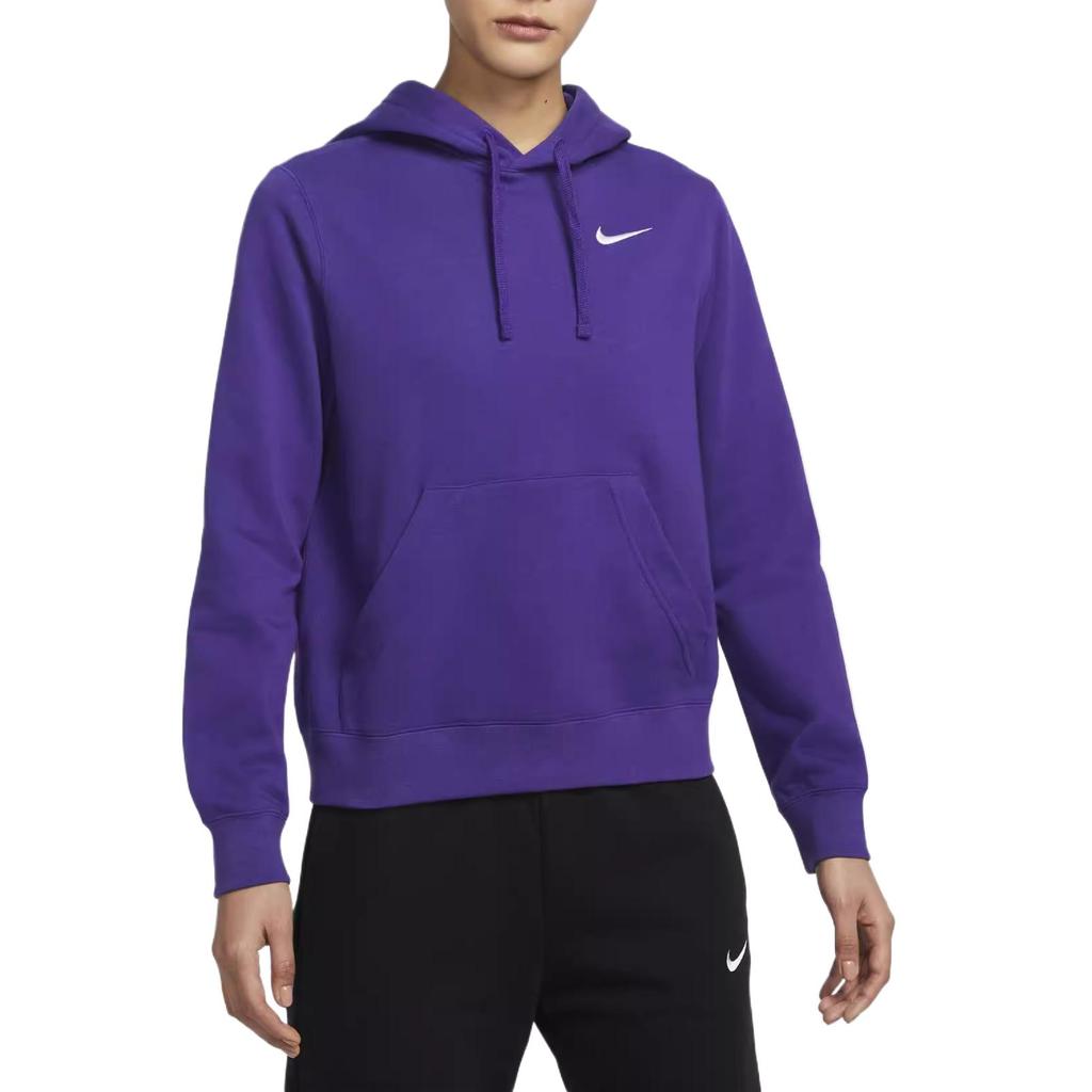 New Nike Club Team Sweatshirt Women's Garden Purple IB8897-547