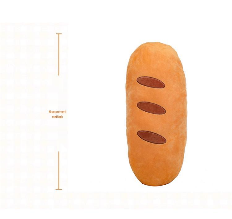 Long Body Bread Simulation Plush Pillow Doll for Sleeping