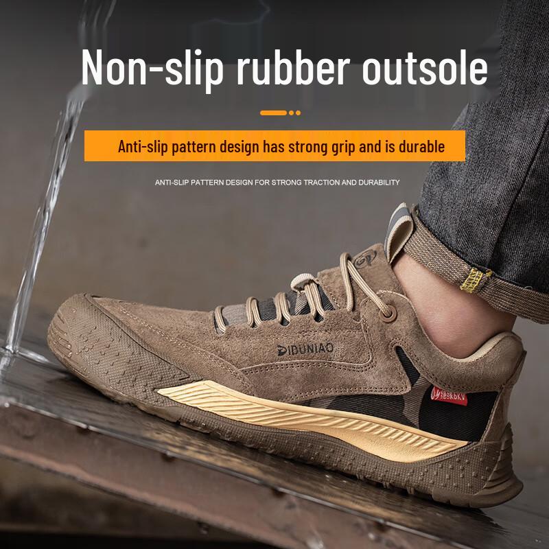 Men s Anti-Smash Puncture-Proof Safety Work Shoes 45