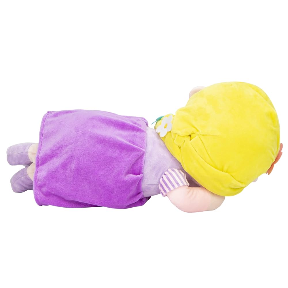 MORIPiLO Disney Rapunzel Hugging Pillow [Soft to the Skin] Plush Toy Hugging Pillow Large Cushion