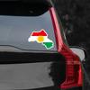 Kurdistan Kurdere Kort Kreative Klistermærker Bilrude Side Motorcykel Flag Kort Vinyl Dekaler Bilkarosseri Dekoration Klistermærker Tilbehør