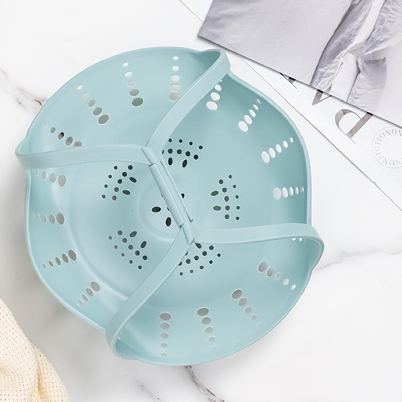 Silicone Steamer Insert For Pot Steamer Basket With Handles Food Safe Heat Resistant Multifunctional Steamer Basket With Strong