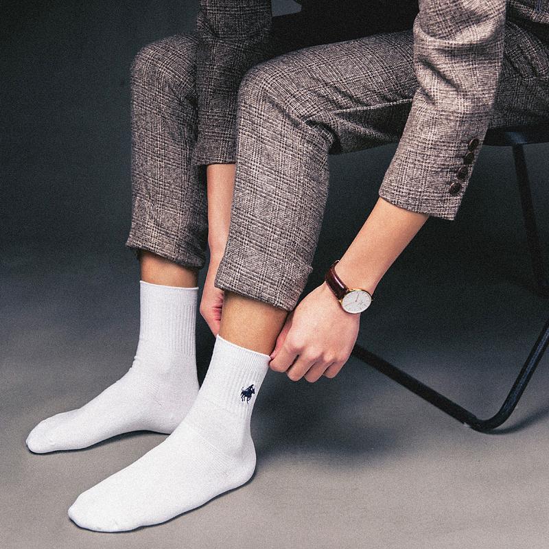 Gekämmte Baumwolle zur Herstellung hochwertiger Baumwollsocken für Herren, eine vielseitige Wahl für alle Jahreszeiten, lässige Baumwollsocken für Herren