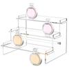 Acrylic Clear Display Stand Perfumes Organizer Acrylic Shelves Cupcake Shelf for Figures Food Desserts Holder Stand