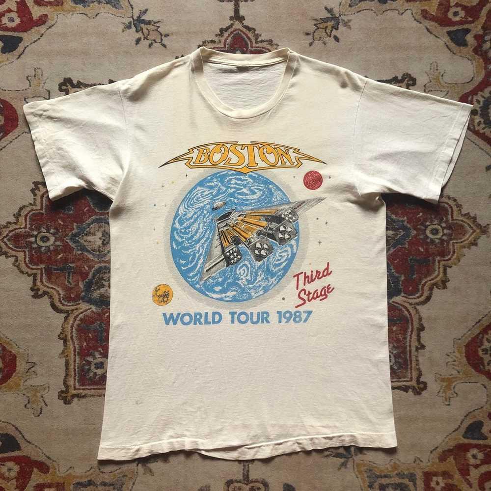 

Band Boston Band Tour TShirt For Men And Women All Size Unisex T-Shirt XXL
