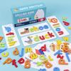 Wooden Spelling Game Montessori Children's Early Education Learning Letter Cognition Spelling Enlightenment Matching Puzzle Toys