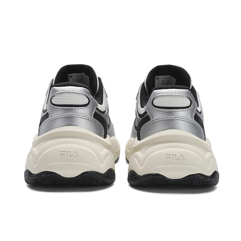 Fila Mars 4 Mens Chunky Sneakers Space Silver Black F12M522101FSG