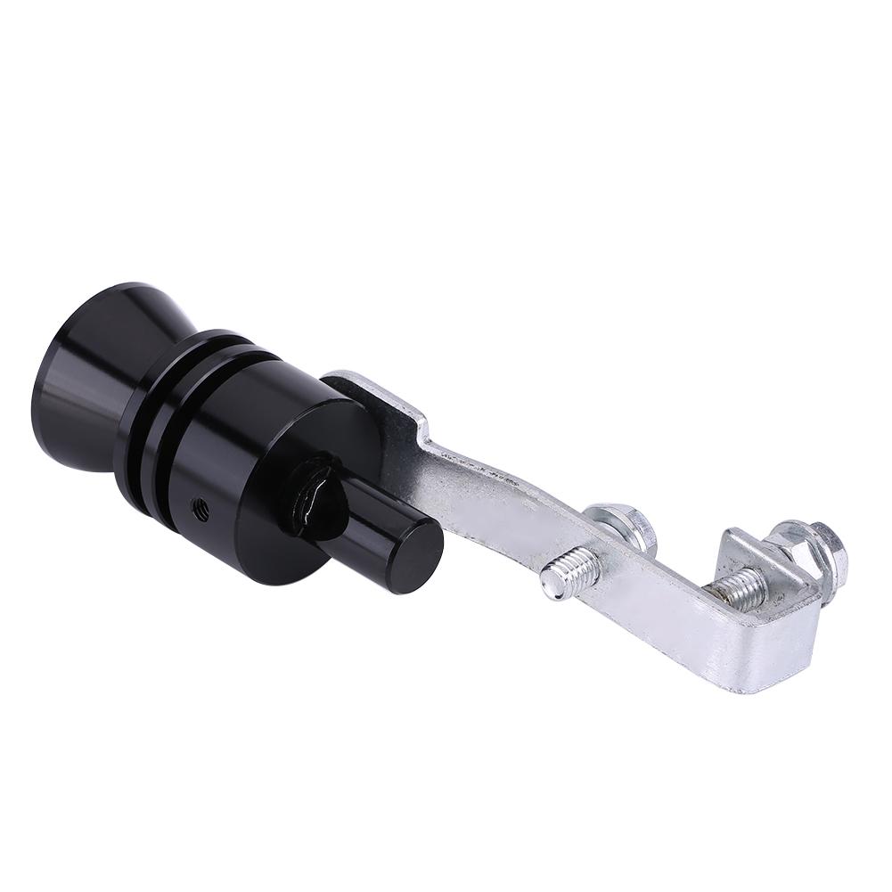 Black Car Turbo Sound Exhaust Whistle Muffler Auto Blow off Valve Simulator S