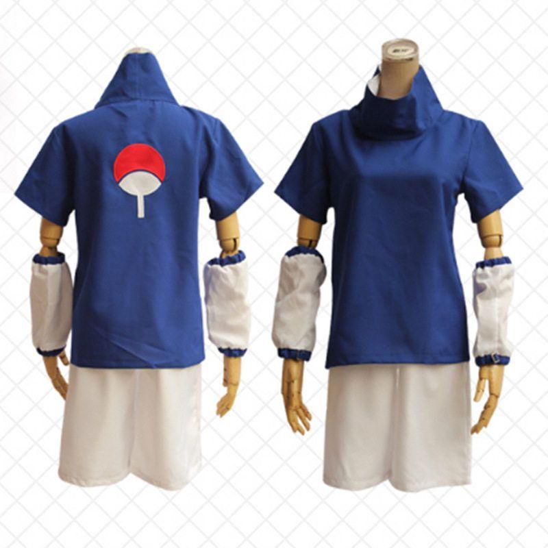 Anime Cos Costume Shikamaru Nara Blue Outfit Summer Cosplay Stage Performance Costume