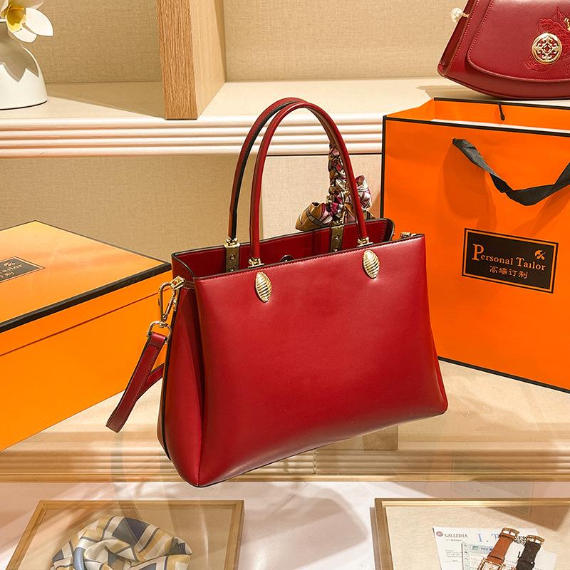 W. D. POLO National Style Art Design 2023 New Light Luxury Mother's Bag Large Capacity Light Luxury Embroidery Qipao Bag