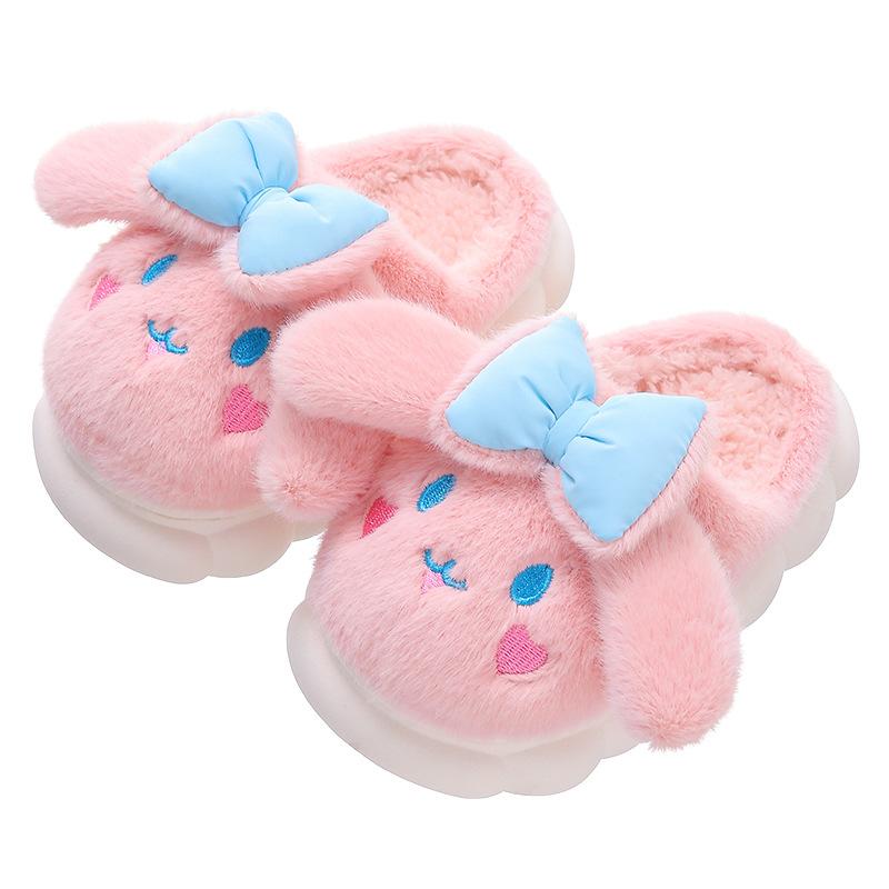 Pantuflas Kid Cotton Slippers Winter New Anti Slip Boy House Shoes Girls House Slippers Cute Child Shoes Flip Flops Zapatos Niña